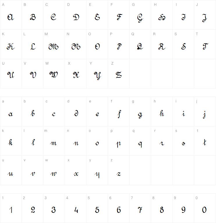 Amptmann Script字体