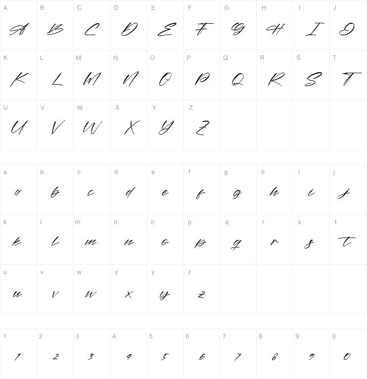 Amstera Balika字体