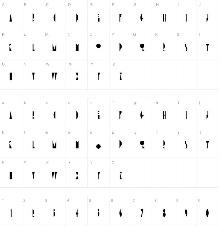 Amsterdam Tangram字体