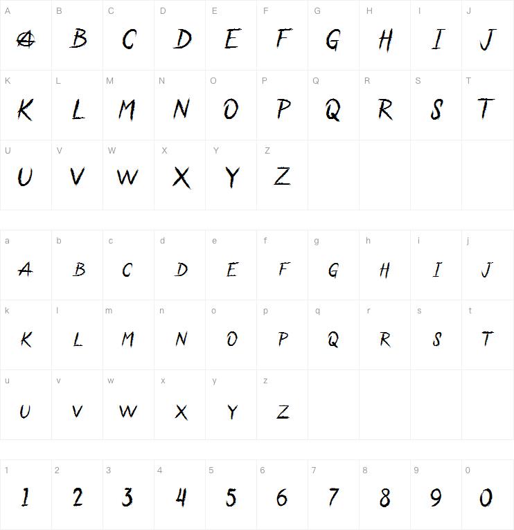 Anarchaos字体