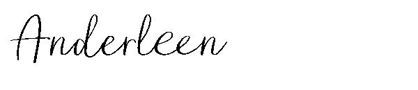 Anderleen字体