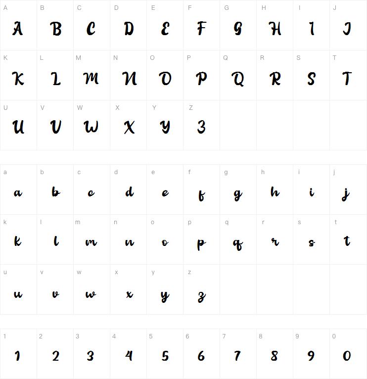 Anderlin Daily字体