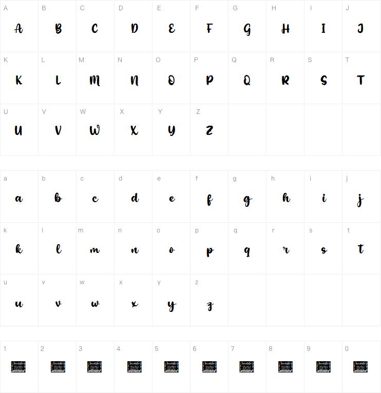 Andesytes Personal字体