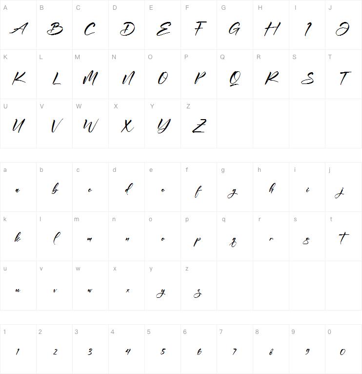 Andilanteria Signature字体