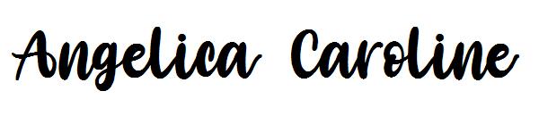 Angelica Caroline字体