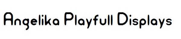 Angelika Playfull Display字体s