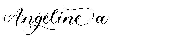 Angelinea字体