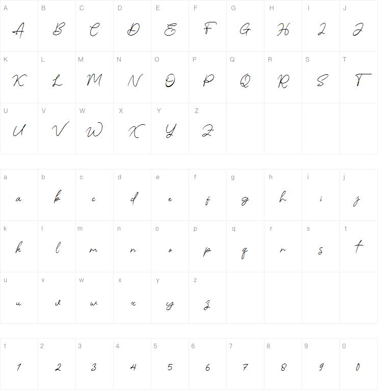 Angello字体