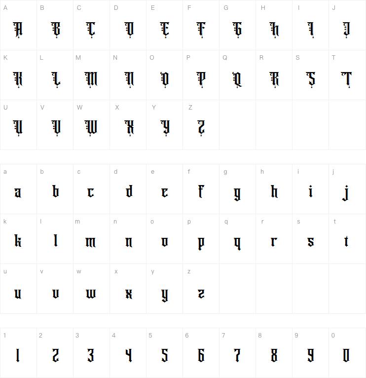 Angel rhapsody字体