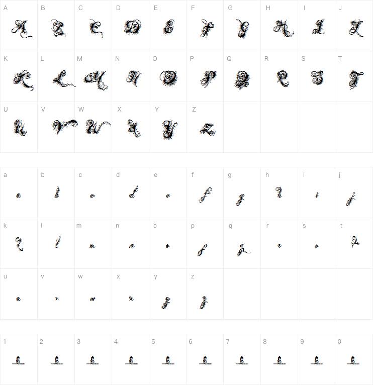 Angels Message字体