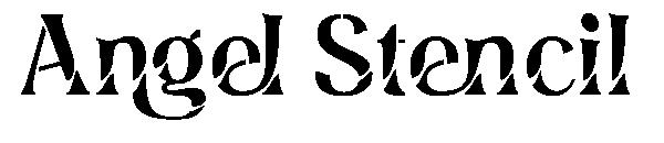Angel Stencil字体