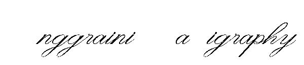 Anggraini Calligraphy字体