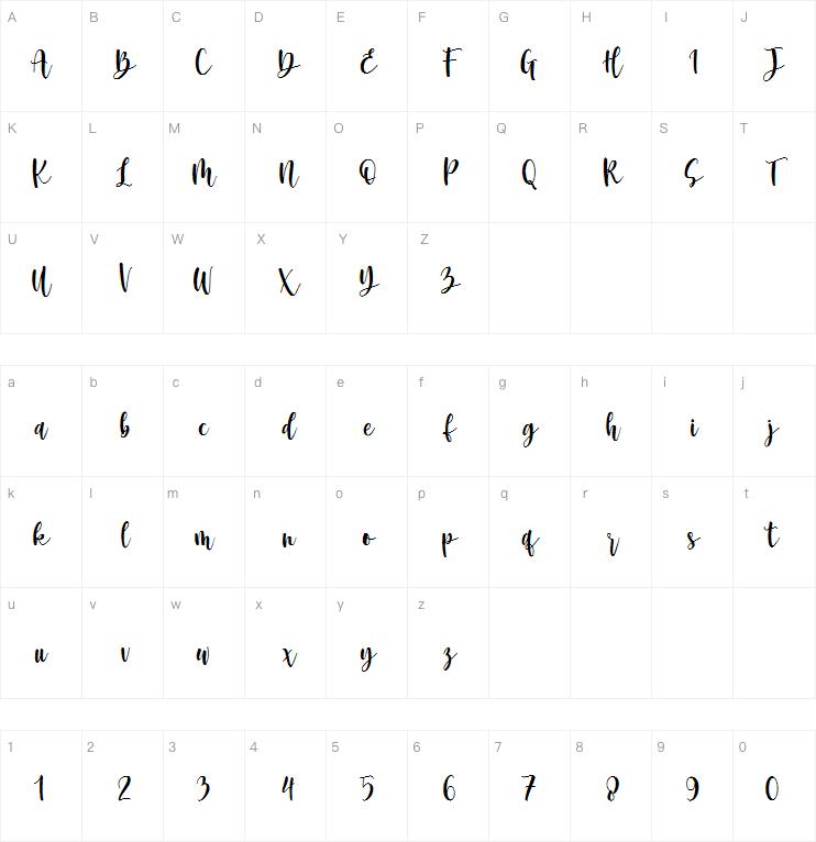 Anghine Darma字体