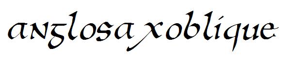 Anglosax Oblique字体