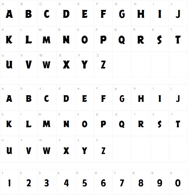 Angry Birds Movie字体