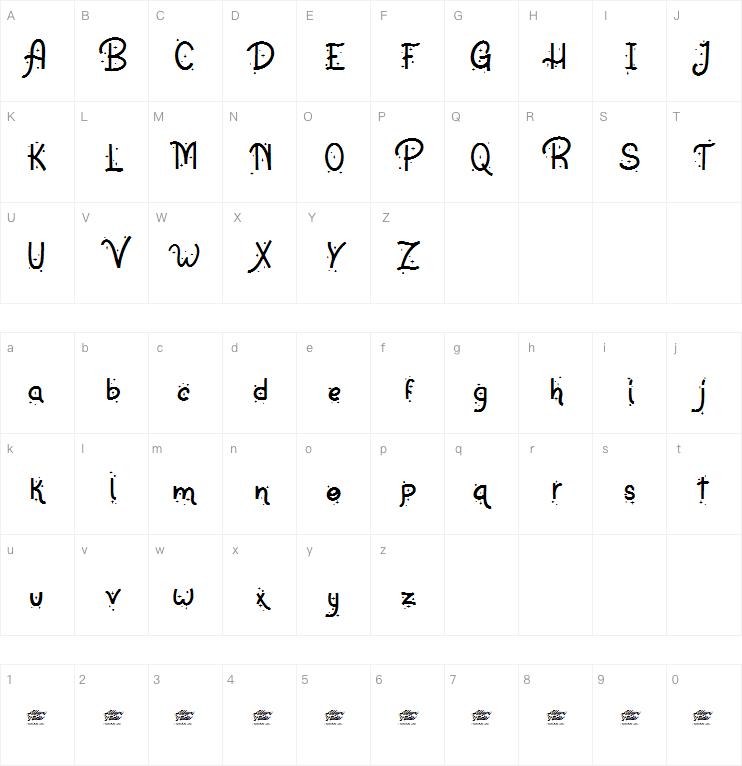 Anigira字体