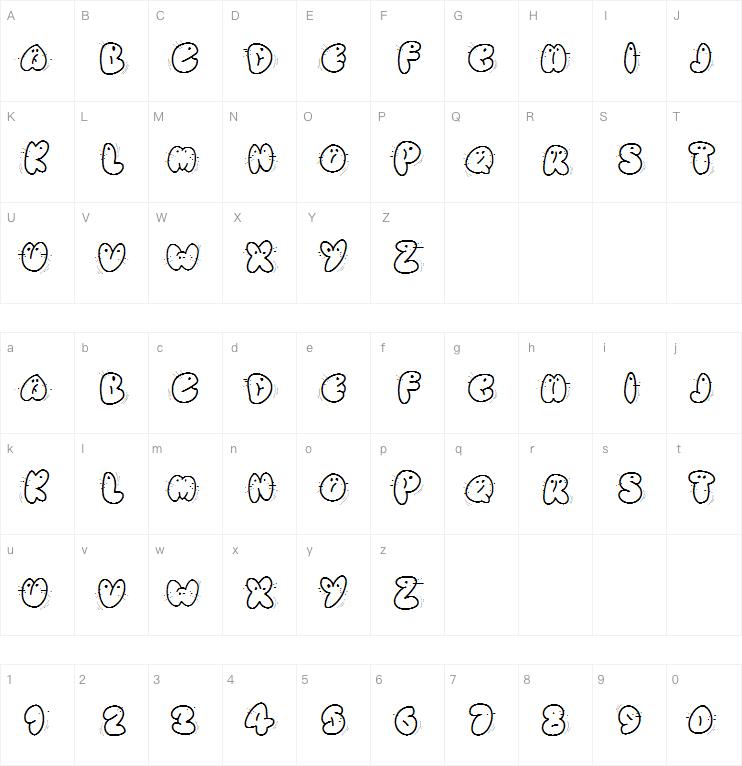 Animaletters字体