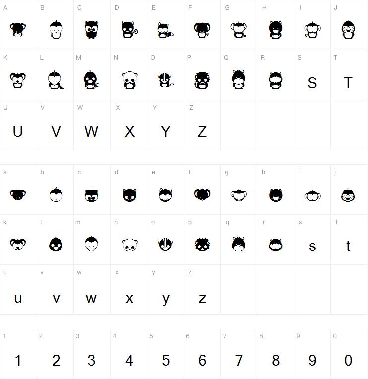 Animox字体