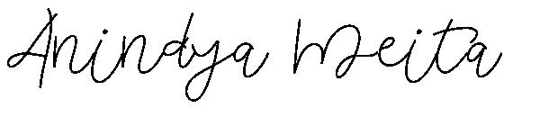 Anindya Meita字体
