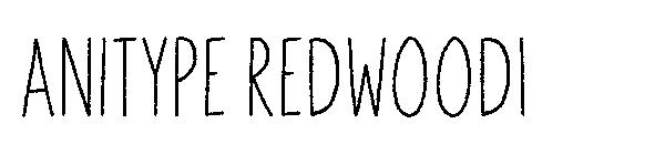 Anitype Redwood1字体