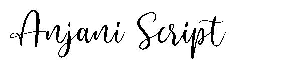Anjani Script