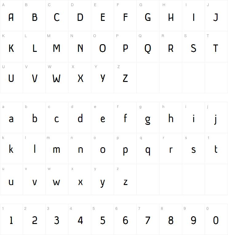 Anjara字体