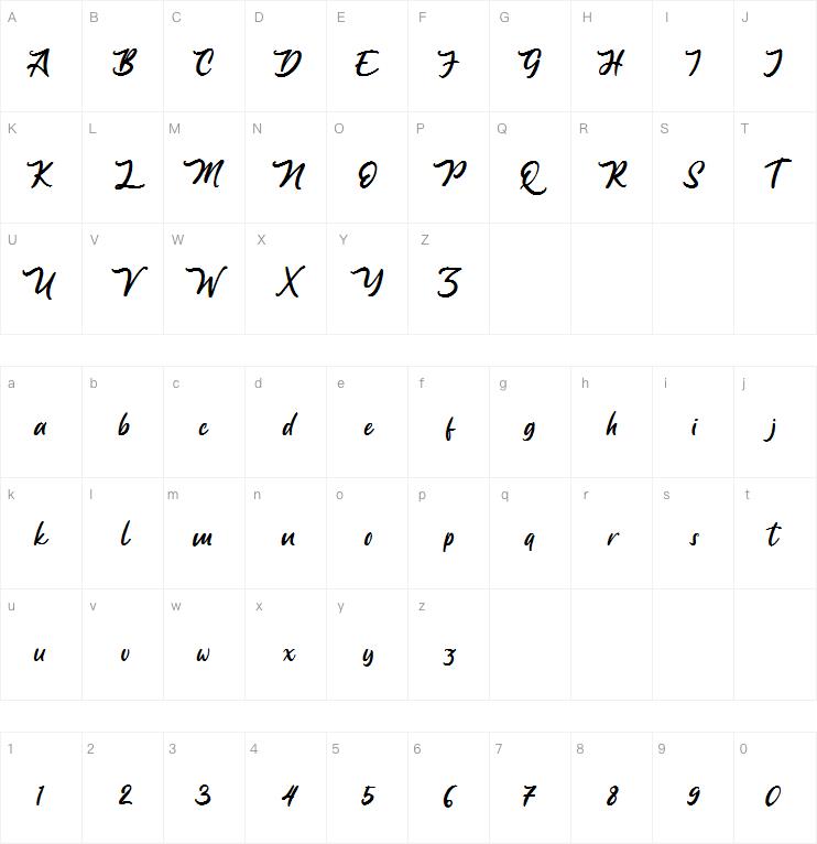 Anjelica Script字体
