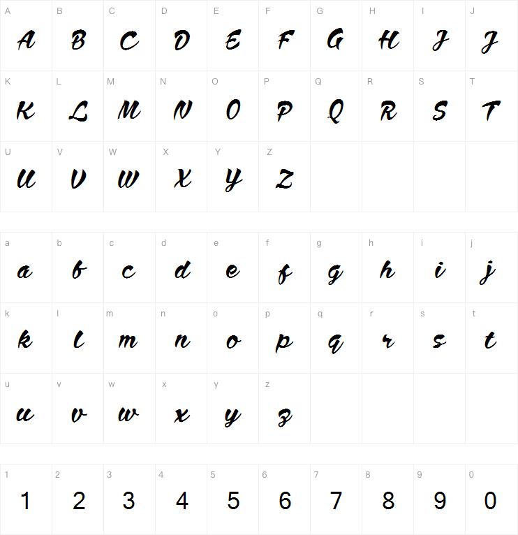 Anthem Nasney字体