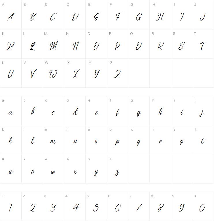 Anthony Louis字体