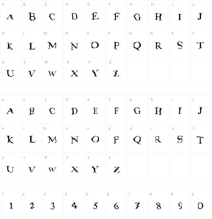 antimatrix字体