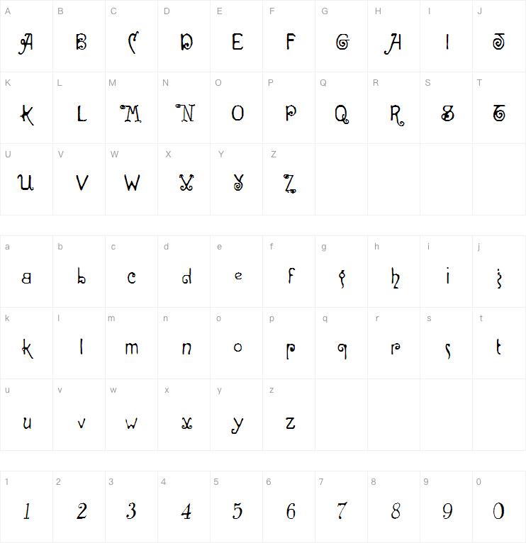 Antique Beauty字体