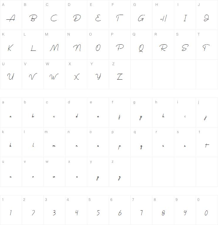 Antrian字体