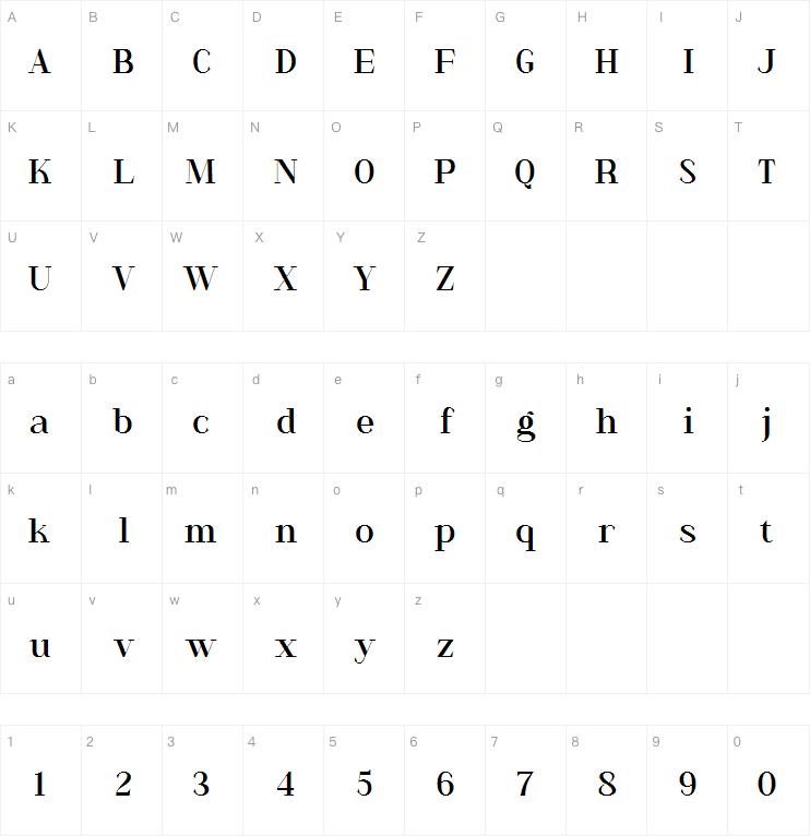 Anya Tamy字体