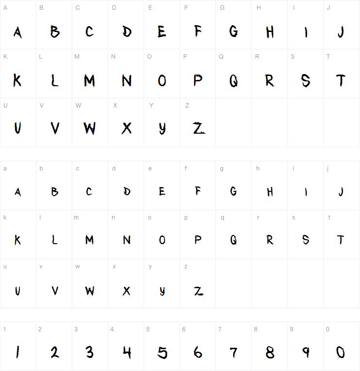Any Takers字体