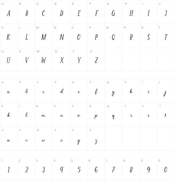 Anything Moment字体