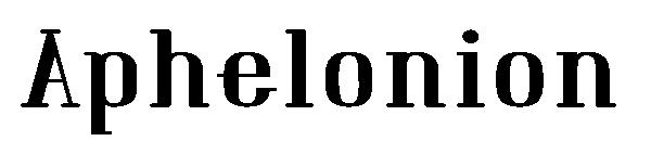 Aphelonion字体