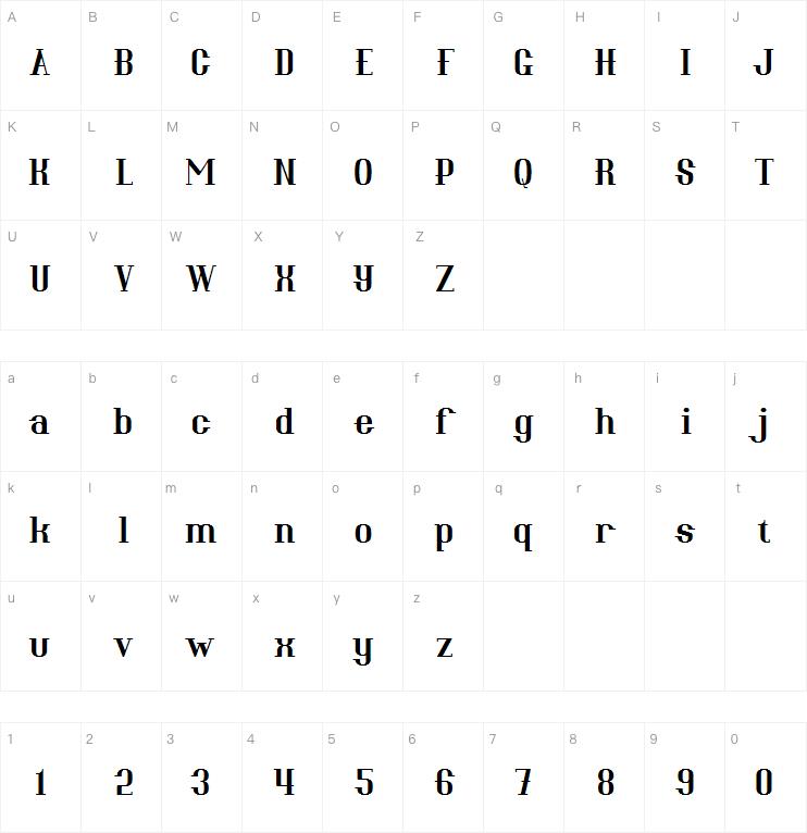 Aphelonion字体