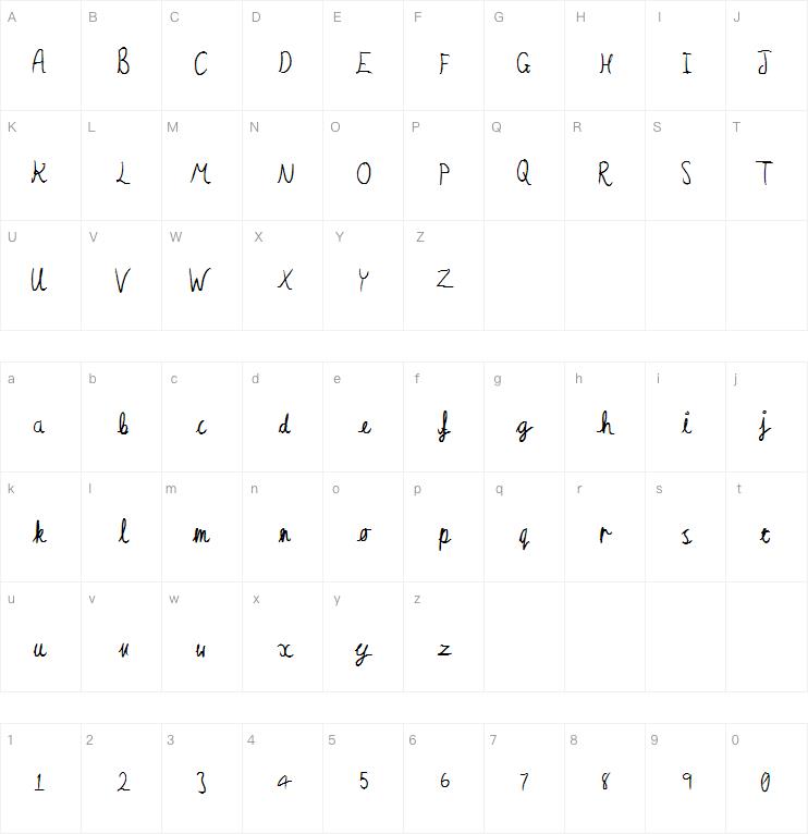 Apple Crumble and Custard字体