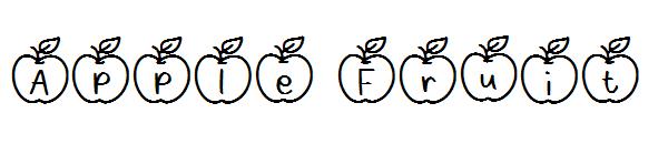 Apple Fruit字体