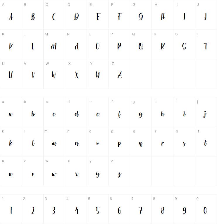 Aprillica字体