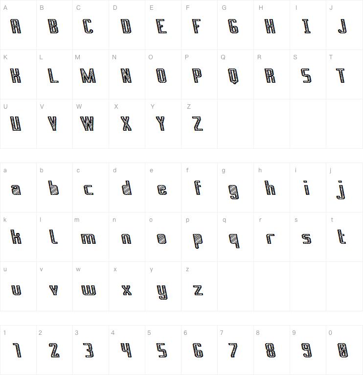 Apurado Royitto St字体