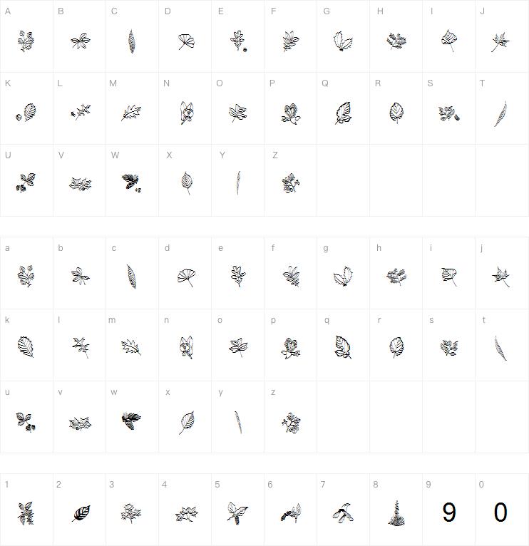 Arboris Folium字体