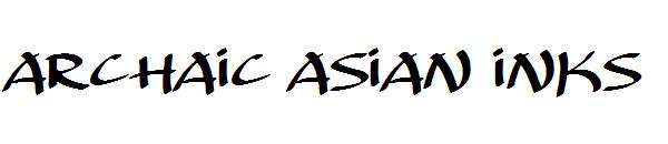 Archaic Asian Inks
