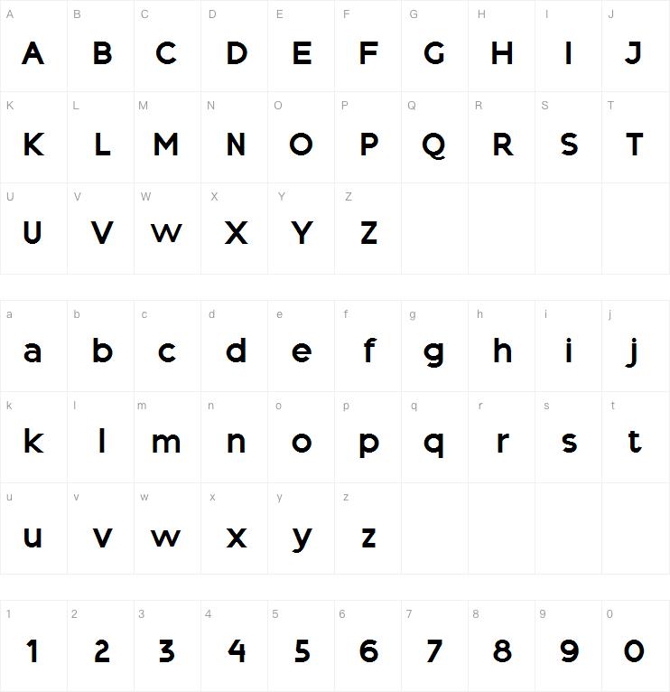 Area Neu Regular字体