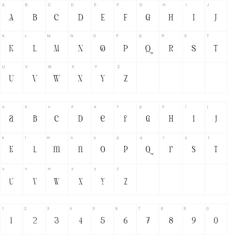 Argaka Fashion字体
