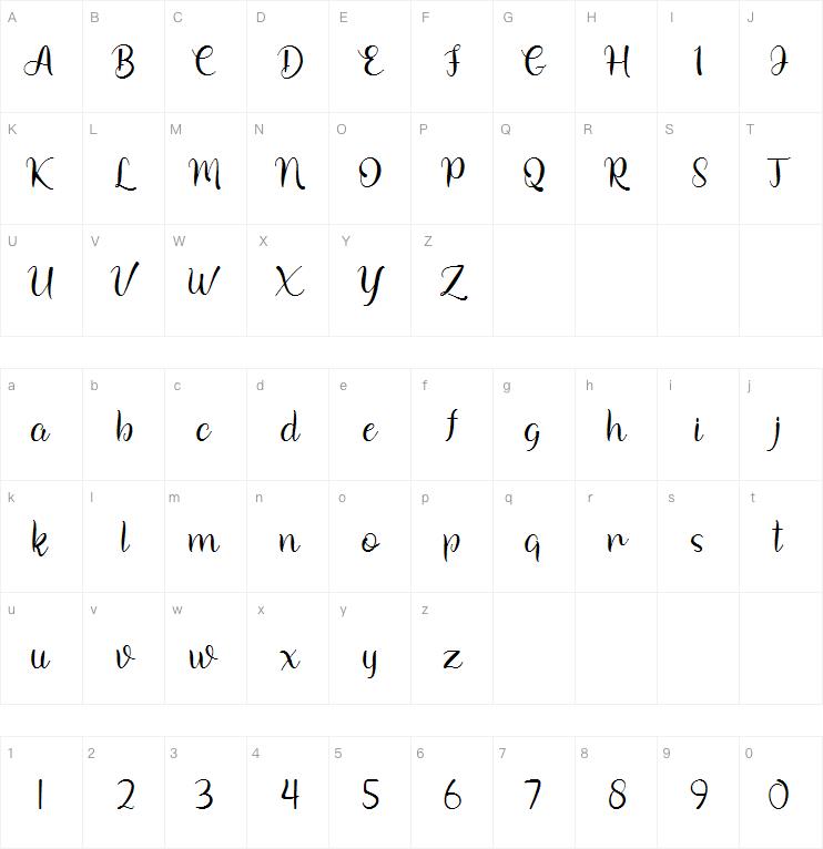 Arionna字体