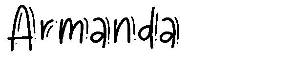 Armanda字体