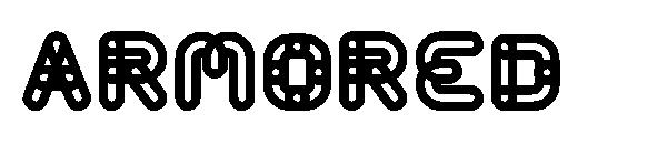 ARMORED字体