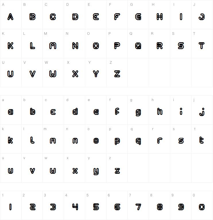 ARMORED字体