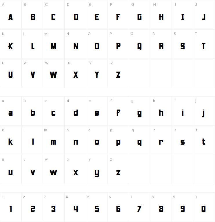 Armorhide字体